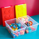 Kids Building Block Storage Box Toys Organizer Stackable Block Case Container Books Stationary Holder Sundries Snack Container