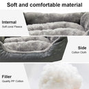 Bed for Dog Cat Pet Dog Kennel Dog Mattress Dog Sofa Bed Large Square Plush Nest for Small Medium Dogs Pet Supplies