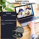 Q16S 3-In-1 Translators Headphones 144 Languages Instant Voice Translation Earbuds Wireless Bluetooth 5.3 Eeaphones For Business