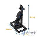 24 PCS MOC Vertical Display Stand Kit Compatible with 75243 Space Fighter Model Set Building Blocks DIY Bricks Kid Toys Gifts