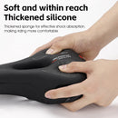 WEST BIKING MTB Bike Saddle Comfortable Mountain Bicycle Saddle Non-slip Shock Absorption Cycling Hollow Seat Bike Accessories