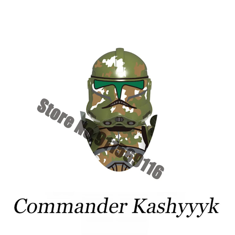 ARC Clone Troopers Building Blocks LUKE Skywalker Mandalorians Boba Fett Palpatine Yoda R2D2 Bricks Action Figures Toys