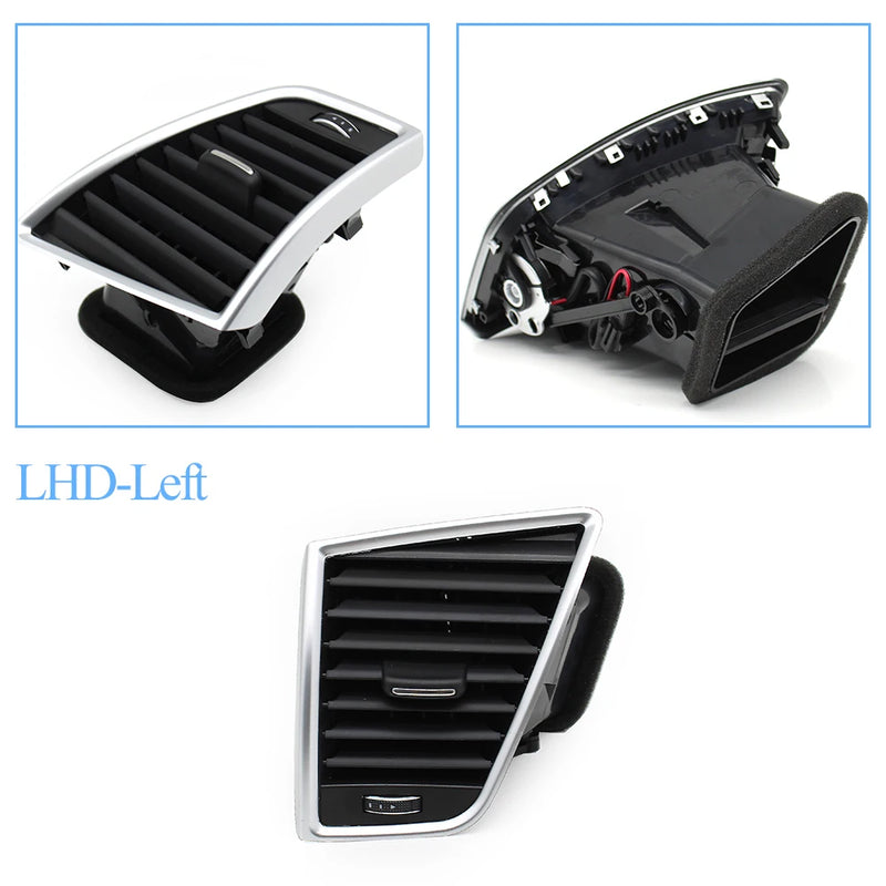 LHD Front Dashboard Left Right Middle Air Conditioner AC Vent Grille Outlet Assembly For Audi Q5 2009-2018 8R1820951 8R1820901
