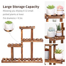 4 Tier Flower Pot Holder Plant Display Shelves Corner Plant Shelf Rack Organizer for Balcony Garden Patio