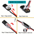 10-50pcs 2 Pin Way Plug Waterproof Electrical Connector Car Wire Cable Automotive Electrical Connector Strip Terminal Connection