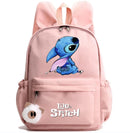 MINISO Disney Lilo Stitch Backpack for Girl Boy Student Teenager Children Rucksack Women Casual School Bags Kids Birthday Gift