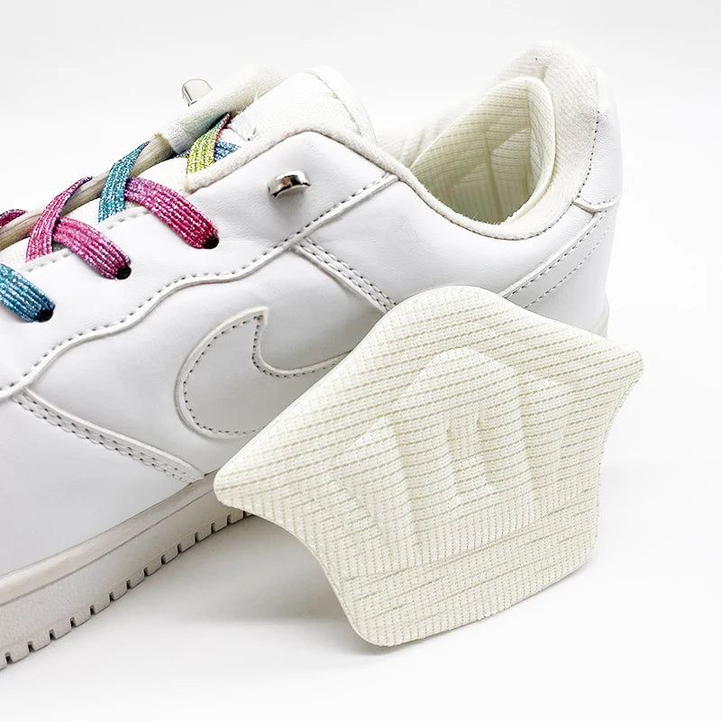 2pcs Insoles Heel Pads Adjustable Size Sport Shoes Back Sticker Antiwear Feet Pad Cushion Insole Heel