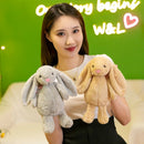 28cm Kawaii Plush Bunny Easter Stuffed Animal Toys Super Soft Rabbit Doll Plush Pillow with Long Ears Easter Children Gift