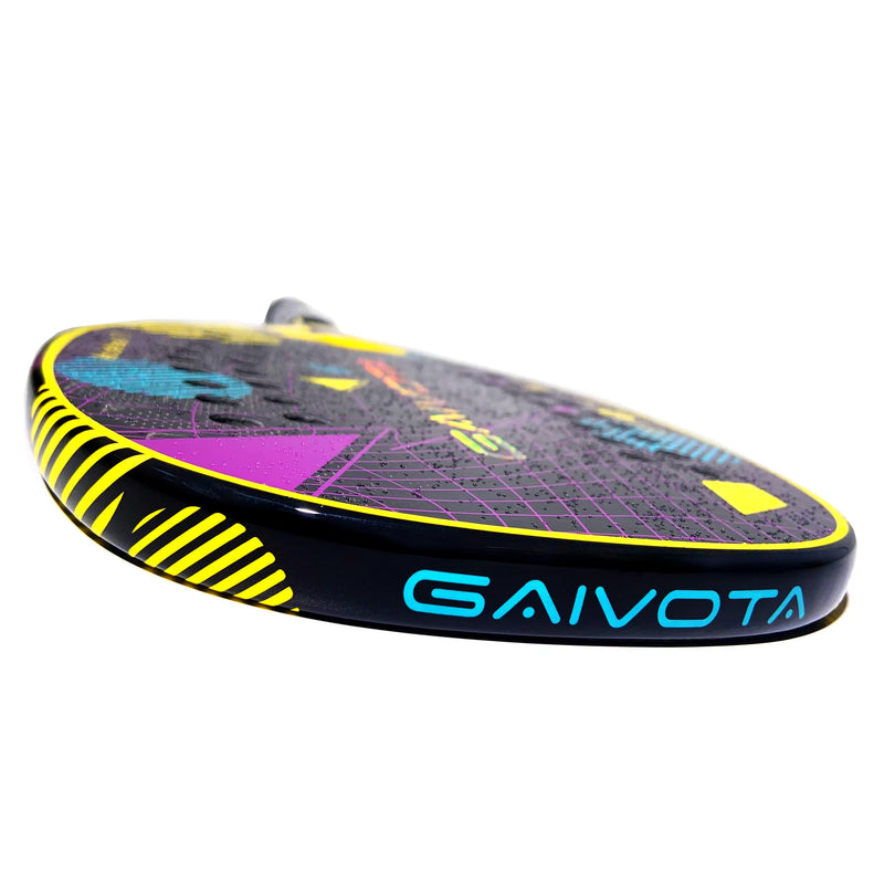 GAIVOTA 2023 New beach Tennis racquet 3Kcarbon drill with rough face+protective bag