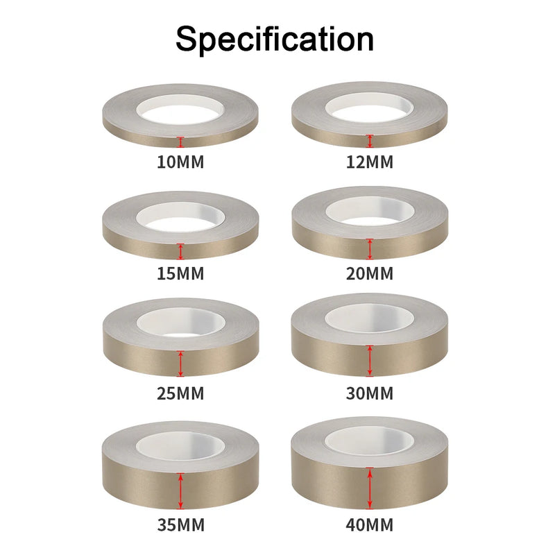 Conductive Cloth Fabric Adhesive Tape, Faraday Tape for Laptop Mobilephone LCD Repair EMI Shielding, RF Signal Blocking 20M