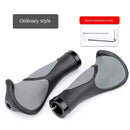 Bicycle Grip Handlebar End Cap Aluminium Alloy Lock Mountain Handle Bar Grip Bike Anti-Skid Rubber Bicycle Skid-Proof Grips