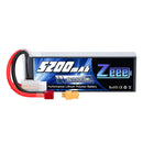 1/2units Zeee 11.1V 50C 5200mAh 3S Lipo Battery with Deans Plug Soft Case for RC Car DJI Quadcopter Airplane Helicopter  Drones