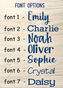 Personalized Seersucker Easter Basket with Gingham Floppy Bunny Ears, Embroidered Canvas Seersucker Easter Baskets for Kids Gift