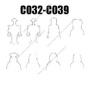 C032-C039 Action Figures Movie accessories Building Blocks Bricks toys C032 C033 C034 C035 C036 C037 C038 C039 PG630 PG631