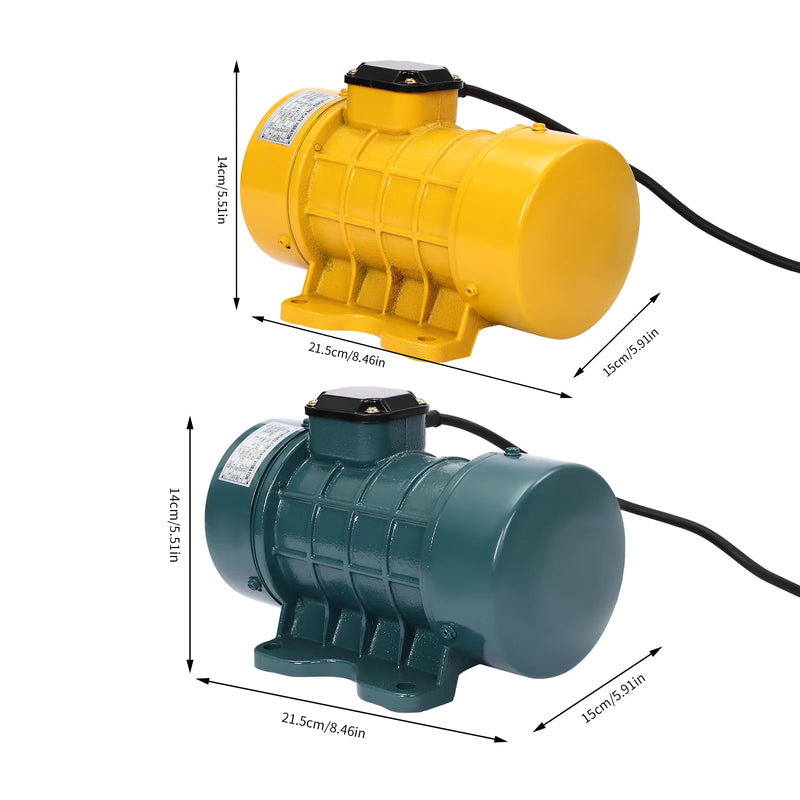 250W Concrete Vibration Copper Wire Motor Fully Sealed Housing for Engineering Construction Machines