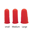 Silicone Finger Protector Sleeve Cover Anti-cut Heat Resistant Finger Sleeves Great Cooking Kitchen Tools