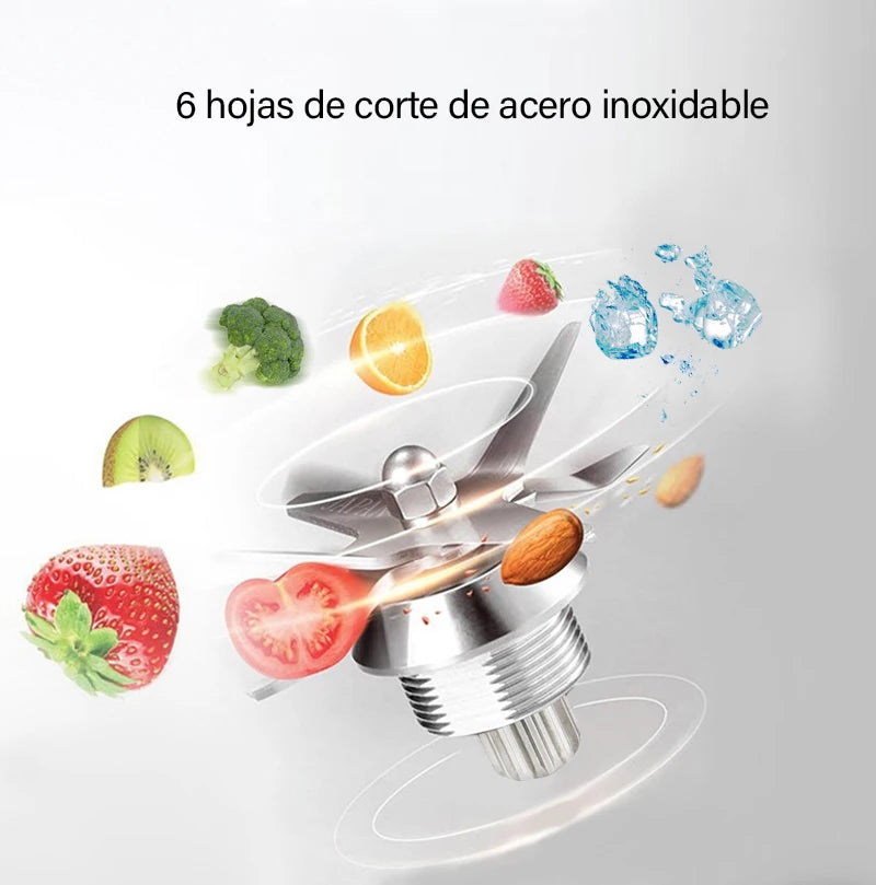 BioloMix 3HP 2200W mixer with commercial grade timer fruit mixer food processor ice smoothies 2L jar