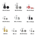 362/228PCS Computer PC Case Hard Disk Drive Fan Motherboard Power Supply Server HDD PSU PCI Mount Repair DIY Screw Bolt Kit Set