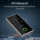 Ip67 Waterproof TTlock Smart Lock Access Control Keypad Metal Reader Outdoor Fingerprint NFC Bluetooth Rfid Passcode Card App