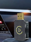 Wired To Wireless Carplay & Android Auto Wireless Adapter Bluetooth-Compatible 5.0 WiFi for OEM Wired Carplay Android Auto Car