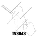 Action Figures Movie accessories Building Blocks Bricks toys TV6107 TV8047 TV8048 TV8049 TV8050 TV8051 TV8052 TV8053 TV8054