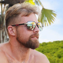 Aluminum Men's Sunglasses Polarized Lens Brand Design Temples Sun glasses Coating Mirror Glasses Oculos de sol 7719