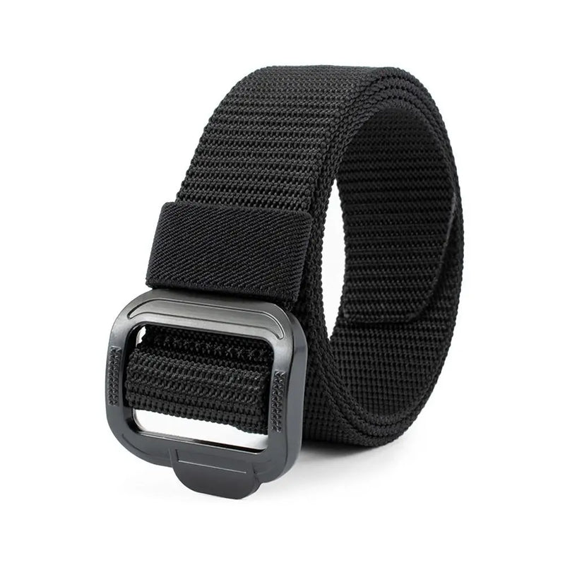 Nylon Outdoor  Belt Men's Belt Alloy Button Unisex Free Size 3.8cm Wide Nylon Belt Waistband