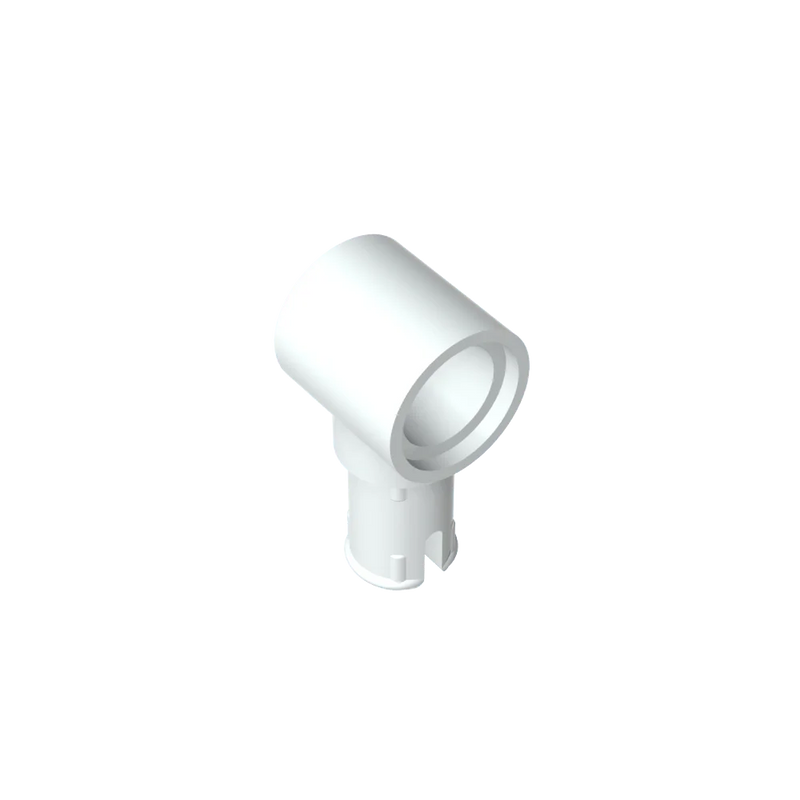 Gobricks GDS-925 Technical, Pin with Friction Ridges Lengthwise and Pin Hole compatible with lego 15100  DIY