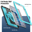 For iPad Air 11 4th 5th 10.9 inch Case Shockproof Stand Cover iPad 10.2 9th 8th 7th 10th Generation Pro 11 2024 Case Funda+Strap