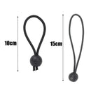 5/30pcs Cord Ball Elastic Tarpaulin Strapping Rope 10cm/15cm Cord Ends Elastic Rope Lace Fixed Boat Pole Camping Tent Accessorie