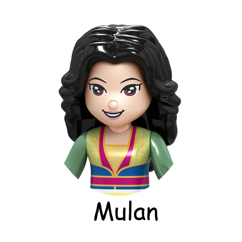 SLUBAN Girl Princess Royal Carriage Wagon Horse Racing Party Model Building Blocks Enlighten Action Figure Toys For Children