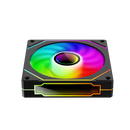 PRISM 4 PRO Computer Chassis Fan 120mm ARGB 12V 4Pin PWM Cooling Fan 5V 3PIN Infinite Mirror Light Effect CPU Cooling Fan