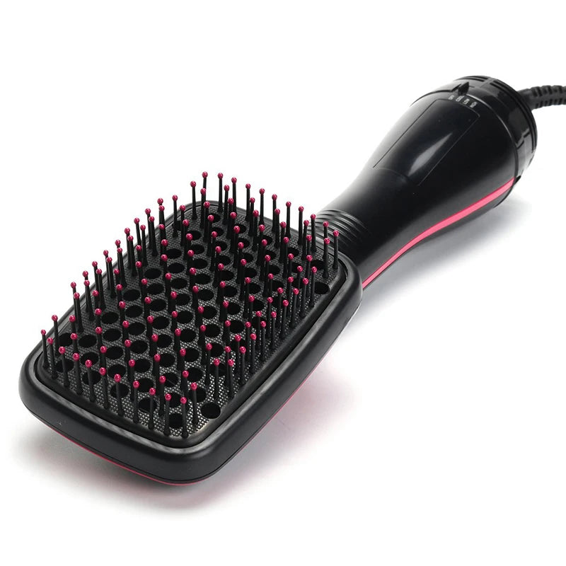 Professional Salon&Household One-Step Hair Dryer And Hot Air Brush Electric Fast Heating  Blow Dryer Brush Straightening Comb