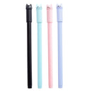 4pcs / Set Kawaii Gel Pen 0.5mm Creative Cat Cartoon Cute Kids Gift Neutral Ink Pen School Office Writing Supplies Stationery