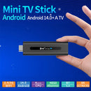 TV98 ATV H313 Android TV Stick 14.0 8K 2.4G/5G WiFi Quad Core BT5.0 Set Top Box Smart TV Box for Network Media Player