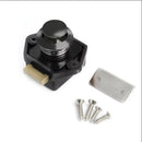 NAIERDI 10PCS Camper Car Push Lock Diameter RV Caravan Boat Motor Home Cabinet Drawer Latch Button Locks Furniture Hardware