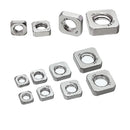 10-50pcs  DIN562 THIN Nut M3 M4 M5 M6 M8 A2 STAINLESS STEEL SQUARE THIN NUTS