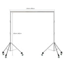 Telescopic Crossbar Universal Photo Background Support System Kit Adjust Height Backdrop Stand for Photography Photo Studio Boom