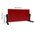 Table Tennis Rebound Board Rebounder with 8 Red Rubbers Pingpong Return Board Self Training Equipment  360° Angle Adjustment