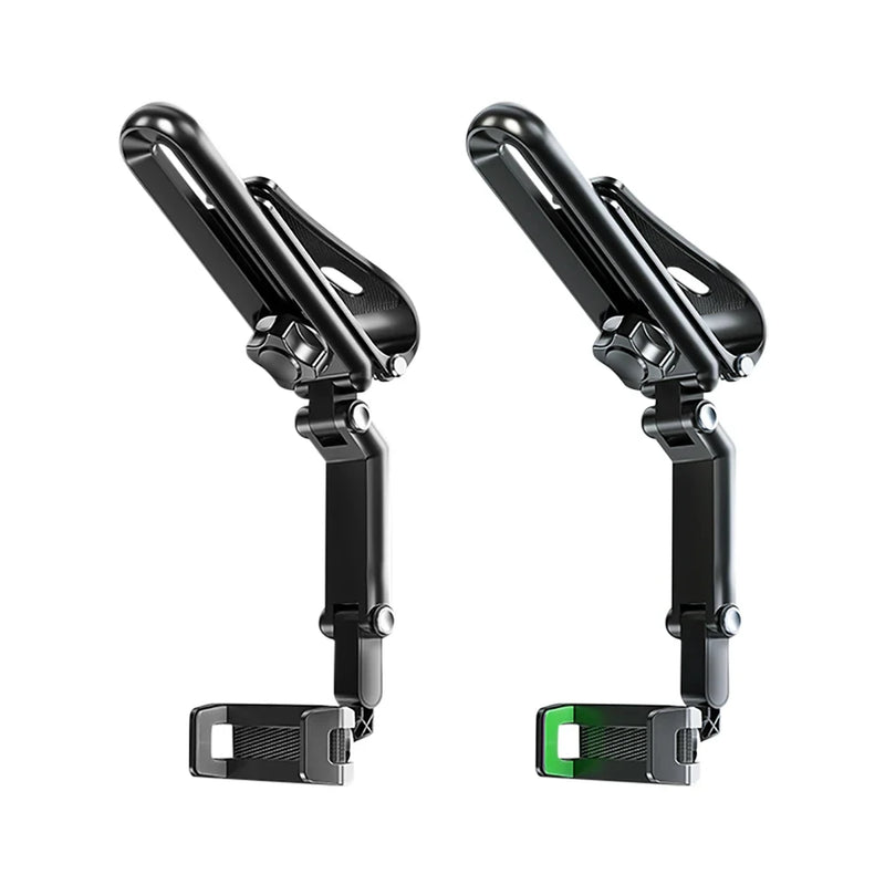 1 Car Phone Holder, Multifunctional 360 Degree Rotating Rearview Mirror, Seat Clip Holder, 4.0-6.1 Inch Mobile GPS Holder