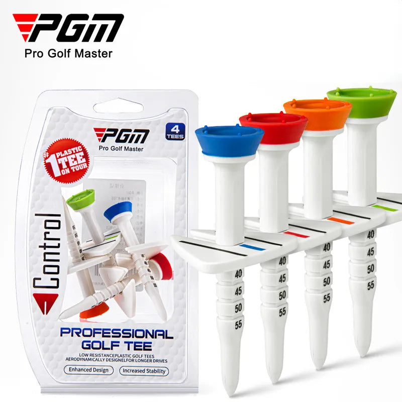 PGM Golf Tee Adjustable Limit Aiming Assist 77mm 4 pcs/box QT022