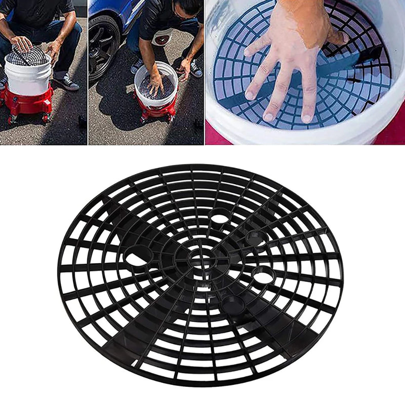 Car Wash Grit Sandstone Isolation Net Insert Water Bucket Scratch Dirt Filter Cleaning Car Filter Accessories