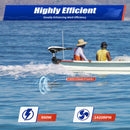 65LBS Electric Outboard Trolling Motor 12V 660W Short Shaft Brush Motor Suitable For Small Boats Inflatable Boat