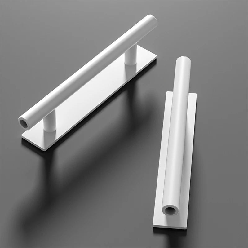 1pc Self-Adhesive Cabinet Handles Punch-Free Wardrobe Door Drawer Knobs Hardware Pulls Bar Handle