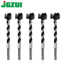 1pcs16mm-25mm longer Forstner tips Woodworking tools Hole Saw Cutter Hinge Boring drill bits Round Shank Tungsten Carbide Cutte