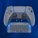 For PS5 Wireless Controller Keyboard Wireless BT 3.0 Mini Gamepad Chatpad Built-in Speaker 3.5MM Audio Jack For Playstation 5