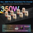 Nobsound VU3PRO Amplifier/Speaker Selector with VU Meter 2-IN-2-OUT Switcher Box