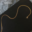 RHYSONG 45 50 60cm Base Necklace Stainless Steel Jewelry For Women Handmade O Lip Snake Chain Matching Collares Para Mujer 2021