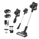 Self-Standing Powerful Stick Cordless Vacuum Cleaner For Hardwood Floor Carpet Pet Hair 60Mins Hand Held Vacuum Cordless Hoover