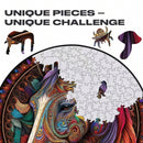 Animal Cat Jigsaw Puzzles for Kids Wooden Puzzle Memory Game To Play in Family 3D Wood Puzzle Montessori Toy